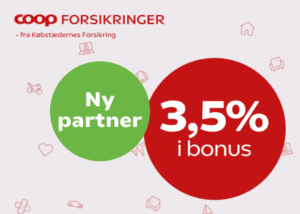 Coop Forsikringer fra Købstædernes Forsikring